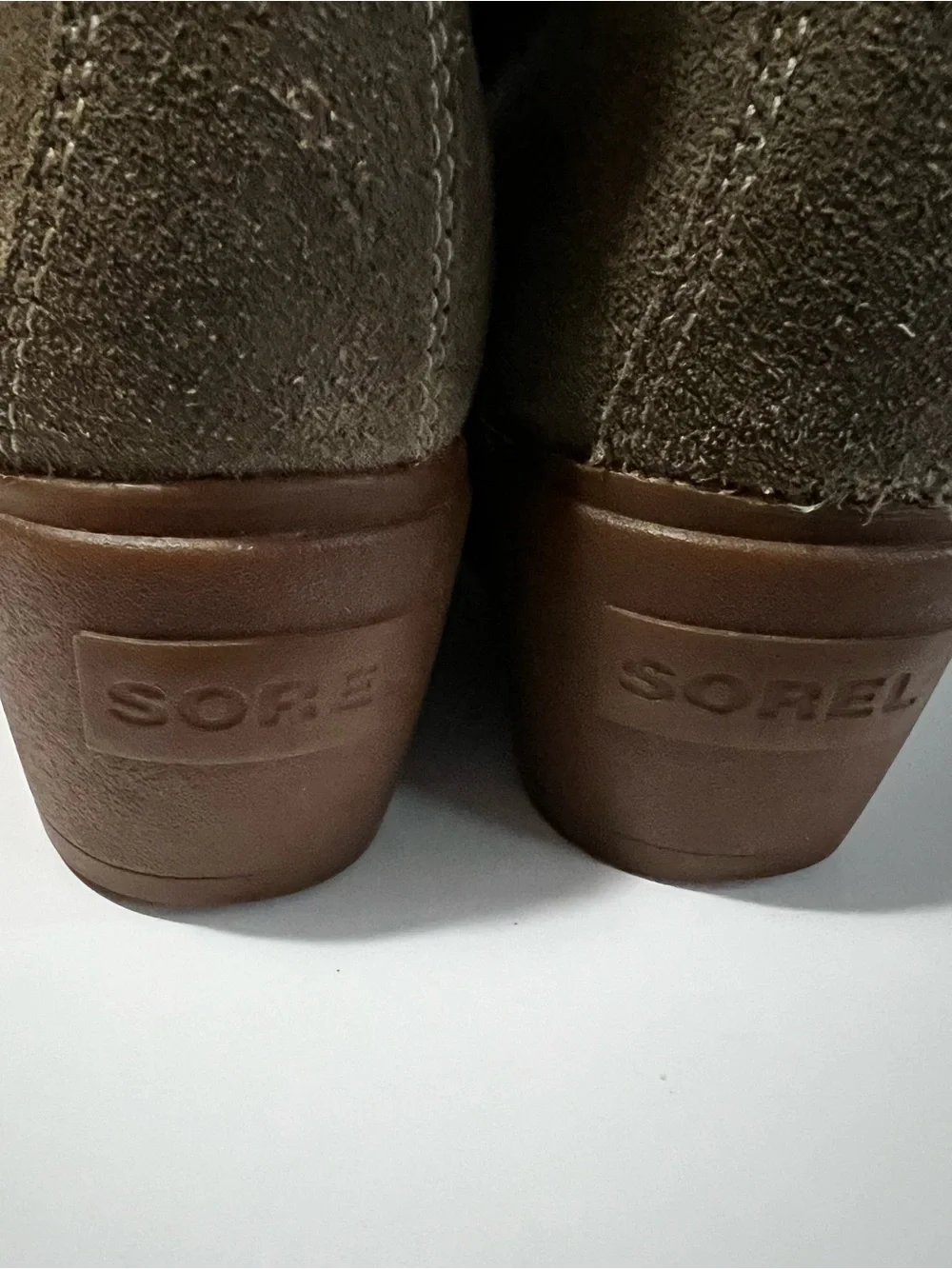 Sorel Toronto Lace Waterproof Suede Wedge Brown Comfort Outdoor Ankle Boots